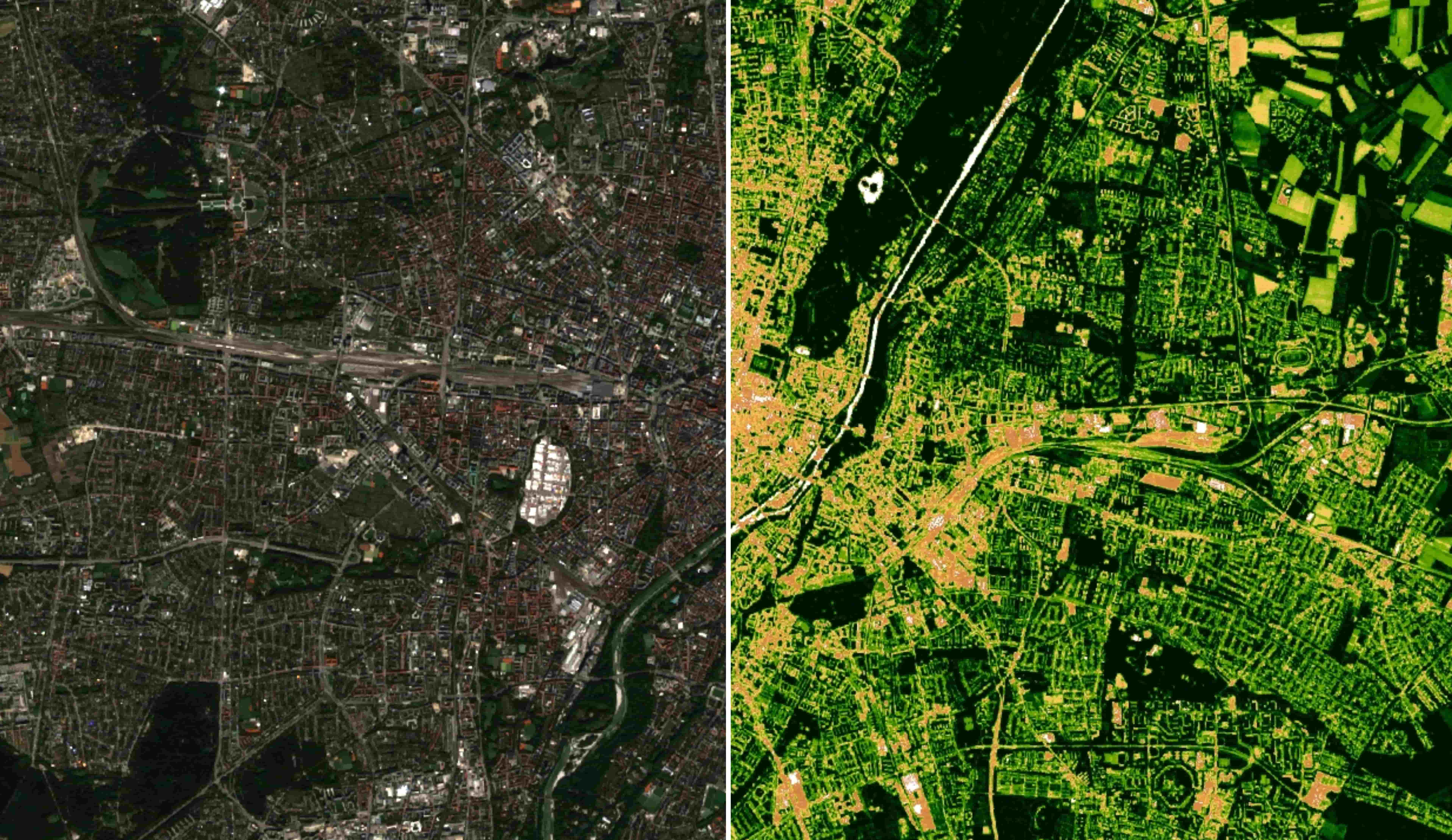 Map output showing the area of interest